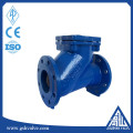 sewage ball type check valve with flange